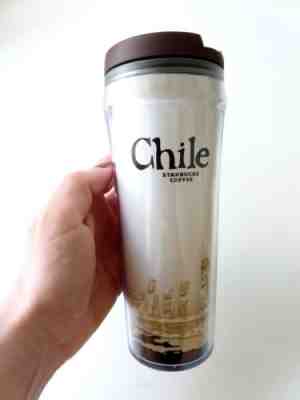Starbucks Travel Mug Collector Series Chile Tumbler 12 ounce City Icon Edition  - Sold on eBay Nov, 1st 2018 for $18.00