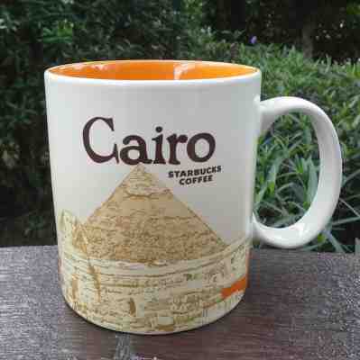 Original Starbucks CAIRO Mug Egypt 16 oz Series 2016-2017 Global City Icon - Sold on eBay Oct, 31st 2018 for $22.50