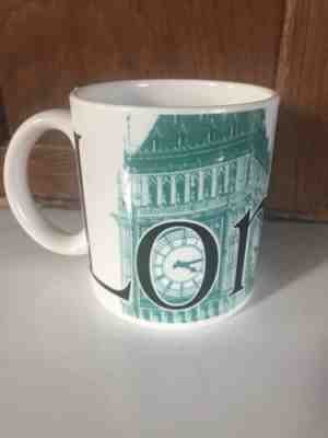 Starbucks London Mug Coffee Tea Cup 2002 Icon City Series - Rare. New - Sold on eBay Oct, 31st 2018 for $19.00