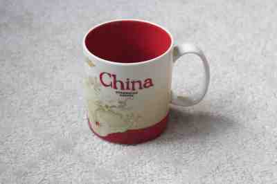 2011 Starbucks Coffee 16 floz Ceramic Mug Global Icon Collectors Series Shanghai - Sold on eBay Oct, 31st 2018 for $19.99