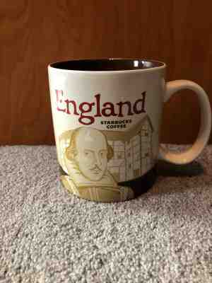 Starbucks 2009 Collector Series ENGLAND Global Icon Mug 16 oz. - Sold on eBay Oct, 31st 2018 for $15.00