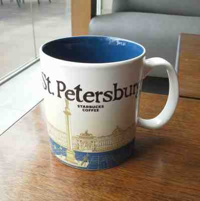 Original Starbucks ST.PETERSBURG ver.2 Mug Russia Series 2016 Global City Icon - Sold on eBay Oct, 31st 2018 for $32.50