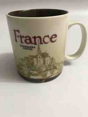 Starbucks Coffee FRANCE Country Mug City Icon Series 16oz Collector Cup 2009 - Sold on eBay Oct, 30th 2018 for $35.00
