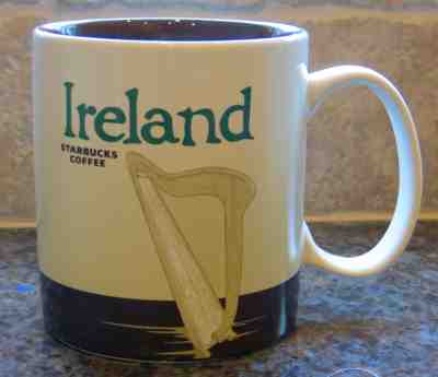 NWT Starbucks IRELAND Global Icon City Collector Series Mug with SKU - Sold on eBay Oct, 30th 2018 for $49.99