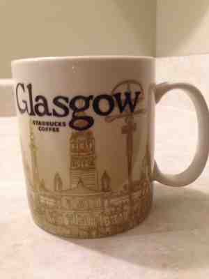Starbucks City Mugs Glasgow Scotland Global Icon Series NWT  - Sold on eBay Oct, 29th 2018 for $32.50