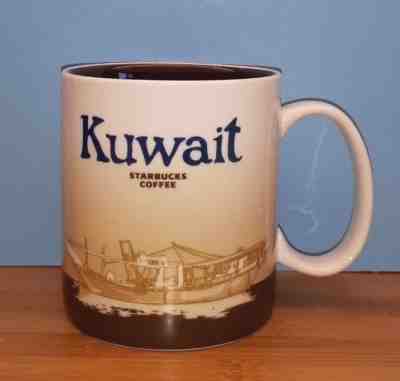 KUWAIT STARBUCKS 2012 GLOBAL ICON CITY COLLECTOR SERIES MUG MADE IN CHINA - Sold on eBay Oct, 29th 2018 for $25.00