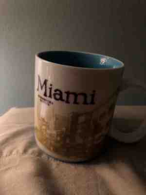 Starbucks Miami Mug, Cup Global Icon Collectors Series 16 oz.  2012 - Sold on eBay Oct, 29th 2018 for $9.70
