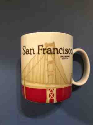 2010 STARBUCKS SAN FRANCISCO MUG City COLLECTOR SERIES 16 OZ. Coffee Global Icon - Sold on eBay Oct, 28th 2018 for $15.50