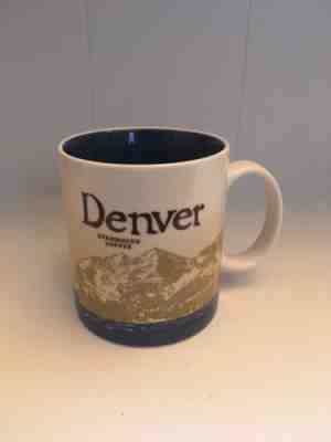Starbucks Denver Coffee Cup Mug Global Icon Collector Series 16 oz 2009 - Sold on eBay Oct, 28th 2018 for $5.95