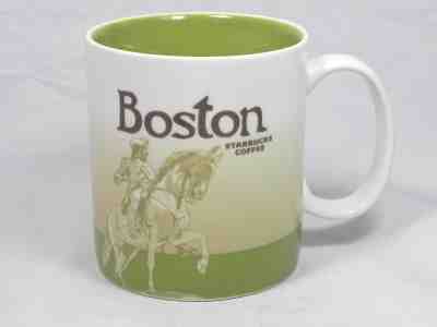Starbucks Boston, MA 2008 Global City Icon Collector Series Coffee Mug Cup 16 oz - Sold on eBay Oct, 27th 2018 for $37.50