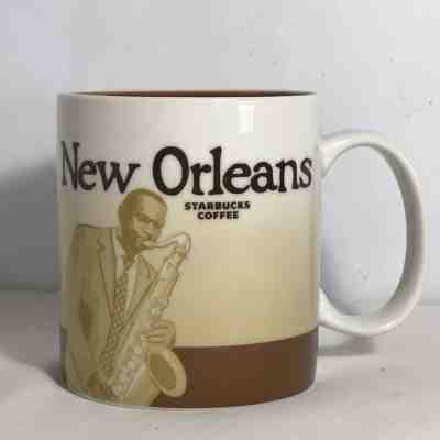 Starbucks New Orleans Global Icon Collectors Series Coffee Mug 16 oz - Sold on eBay Oct, 27th 2018 for $19.99