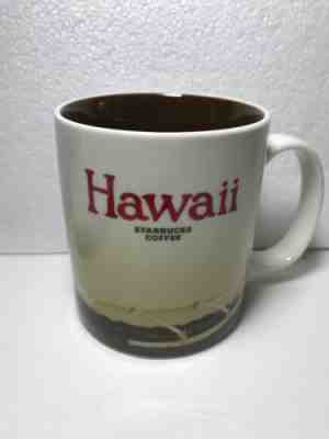 STARBUCKS HAWAII Malia Racing Canoe Global Icon Mug 16oz Collector Series