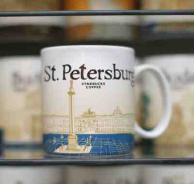 16oz Starbucks Global Icon Series City Mug Russia St.Petersburg V.2 NEW WITH SKU - Sold on eBay Oct, 27th 2018 for $102.49