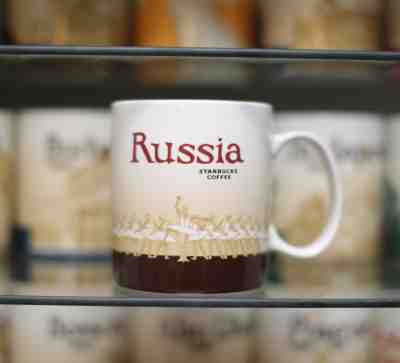 DISCONTINUED 16oz Starbucks Coffee Global Icon Series City Mug Russia Ballet NEW - Sold on eBay Oct, 27th 2018 for $27.99