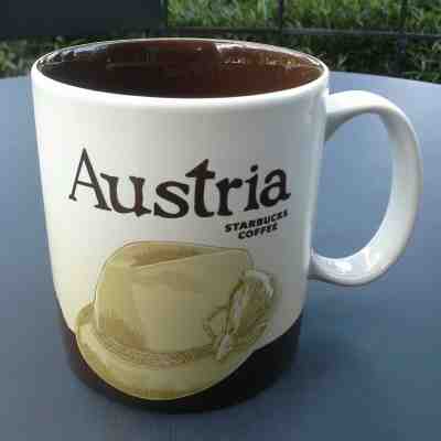 Original Starbucks AUSTRIA Mug 16 oz Series 2016-2017 Global City Icon For GIFTS - Sold on eBay Oct, 26th 2018 for $32.50