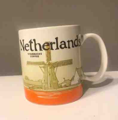 Starbucks Global Icon Series Netherlands 16 fl oz Mug 2015 - Sold on eBay Oct, 26th 2018 for $29.99