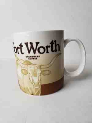 Starbucks Fort Worth 2010 16 oz global icon collector city series coffee mug - Sold on eBay Oct, 25th 2018 for $50.00