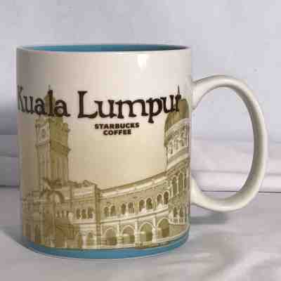 Starbucks Kuala Lumpur Global Icon Series Coffee Mug 16 oz