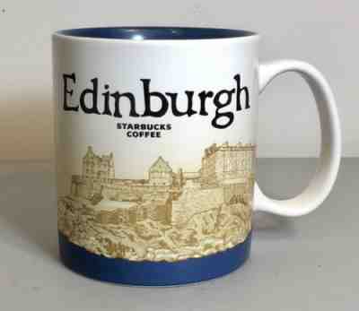 EDINBURGH Starbucks COFFEE Global Icon CITY Mug Collector Series 16 oz - Sold on eBay Oct, 23rd 2018 for $28.49