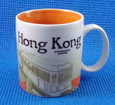 Starbucks 16 oz Coffee Mug Global Icon City HONG KONG Collector Series Mugs - Sold on eBay Oct, 23rd 2018 for $19.95