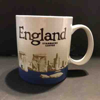 NWT Starbucks ENGLAND UK Version 3 Global Icon City Collector Series Mug w/ SKU - Sold on eBay Oct, 23rd 2018 for $16.50