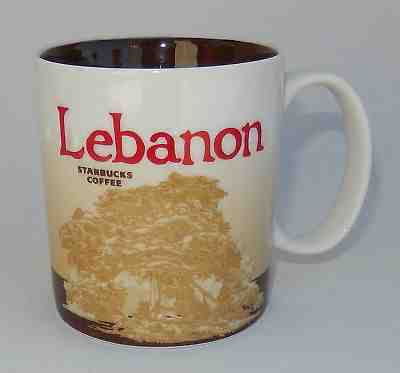 Starbucks Lebanon Global Icon Collector Series City Mug 16oz Coffee Cup  - Sold on eBay Oct, 22nd 2018 for $45.00
