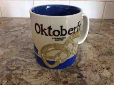 Starbucks Coffee Mug Collector Series Oktoberfest Munchen Global Icon 16 oz 2012