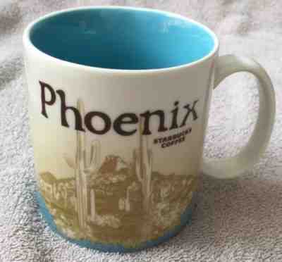 Starbucks Phoenix Arizona Coffee Mug Cup Global Icon Collector City Series 16 oz - Sold on eBay Oct, 21st 2018 for $20.00