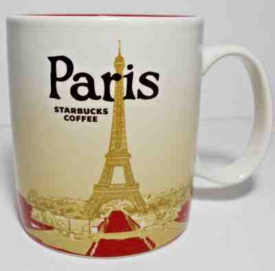 16oz Starbucks Coffee Mug Global Icon City Paris Collector Series  - Sold on eBay Oct, 21st 2018 for $21.00