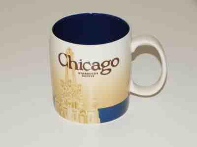 Starbucks Chicago 2011 Global Icon Collector Series 16 oz Coffee Mug - Sold on eBay Oct, 21st 2018 for $20.48