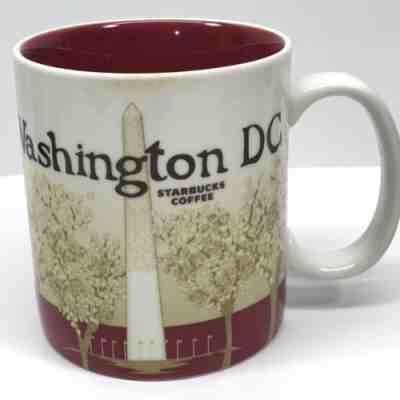 Starbucks 2009 Washington DC Collector's Series Global Icon Coffee Mug 16oz - Sold on eBay Oct, 21st 2018 for $28.99