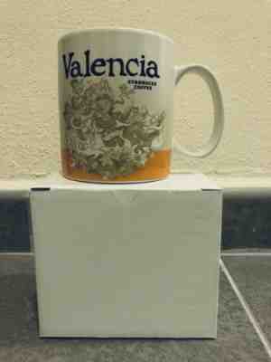 New Starbucks VALENCIA Spain Mug Cup Global Icon City Collector Series 2010 - Sold on eBay Oct, 21st 2018 for $20.00