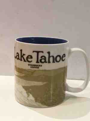 NWT Lake Tahoe Starbucks Coffee Mug Global Icon Series Discontinued - Sold on eBay Oct, 20th 2018 for $26.99