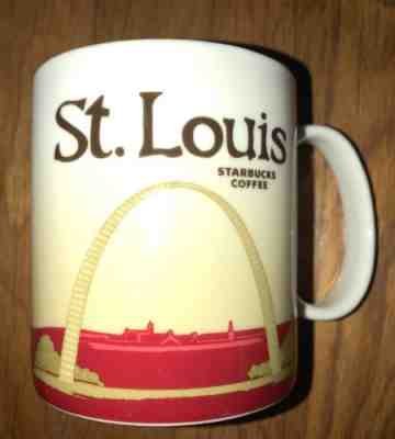 Starbucks Global Icon Series Mug St. Louis Missouri Cup 16oz The Arch - Sold on eBay Oct, 20th 2018 for $19.99