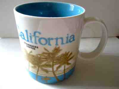 2012 Starbucks California Collector Series Coffee Mug Cup 16oz Global Icon - Sold on eBay Oct, 18th 2018 for $11.99