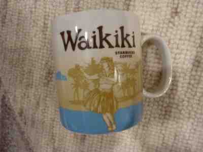 RARE Starbucks Coffee WAIKIKI Hawaii Icon City Collector Series Mug (16 oz) - Sold on eBay Oct, 18th 2018 for $50.00