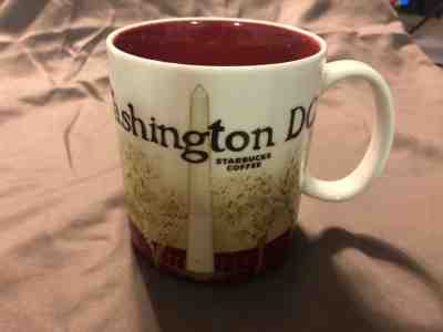 2011 STARBUCKS Collector Series WASHINGTON DC City Icon COFFEE MUG 16oz - Sold on eBay Oct, 17th 2018 for $10.50