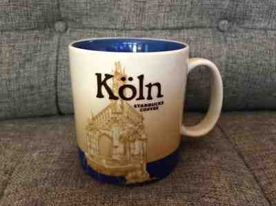 Starbucks 2011 Koln Coffee Mug Cup City Icon Series Collection Collector 16oz  - Sold on eBay Oct, 17th 2018 for $12.50