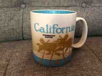 Starbucks California Mug Global Icon Collector Series 16 oz Coffee Cup 2009 - Sold on eBay Oct, 17th 2018 for $13.70