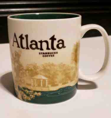 Starbucks Atlanta Global Icon City Collector Series Coffee Mug Cup 16oz  - Sold on eBay Oct, 16th 2018 for $24.99