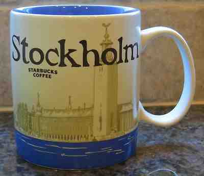 NWT Starbucks STOCKHOLM Sweden Global Icon City Collector Series Mug with SKU