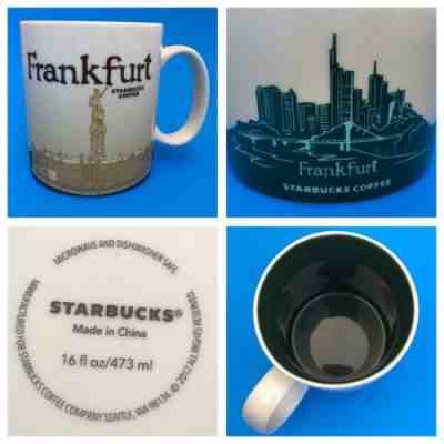 STARBUCKS FRANKFURT Global Icon City Coffee Mug Collector Series 2012 - Sold on eBay Oct, 15th 2018 for $30.00
