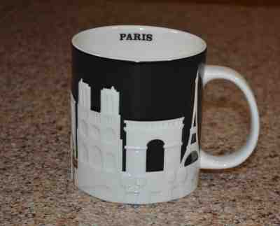 Starbucks Paris Relief Mug 2011 Coffee Embossed Series Global Icon City 16 oz - Sold on eBay Oct, 15th 2018 for $39.99