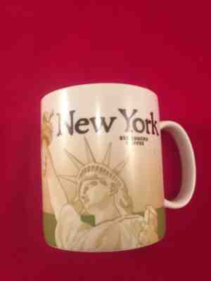 2011 NEW YORK STARBUCKS Global Icon Series Coffee Mug Cup 16oz Statue of Liberty - Sold on eBay Oct, 14th 2018 for $23.00