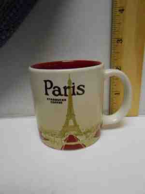 Starbucks City Demitasse Coffee Mug 3 oz Paris 2013 Global Icon Collector Series - Sold on eBay Oct, 14th 2018 for $19.95