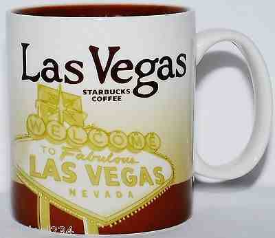  NEW Starbucks LAS VEGAS Global Icon Series Mug Cup 2012 NEVADA