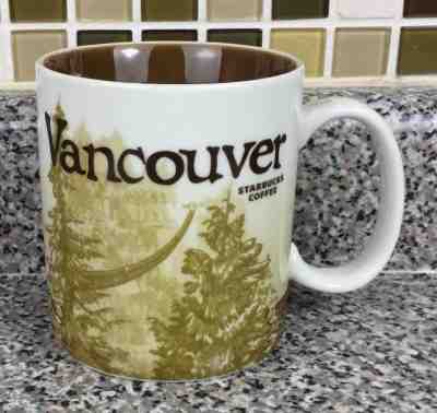 Starbucks Vancouver Icon City Mug Collectors Series 2012 Edition Coffee Cup 16oz - Sold on eBay Oct, 13th 2018 for $49.99