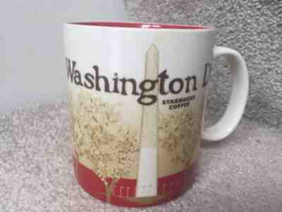 STARBUCKS GLOBAL ICON SERIES 16oz COLLECTIBLE COFFEE MUG CUP 2011 WASHINGTON DC - Sold on eBay Oct, 13th 2018 for $19.99