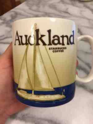 RARE 2008 Starbucks Global Icon Collector Series 16 oz. Mug AUCKLAND, US Seller - Sold on eBay Oct, 13th 2018 for $27.10