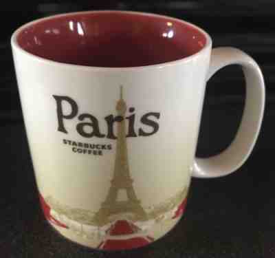 Starbucks 2012 Global Icon Series Paris France Eiffel Tower Mug 16 oz. - Sold on eBay Oct, 13th 2018 for $19.99
